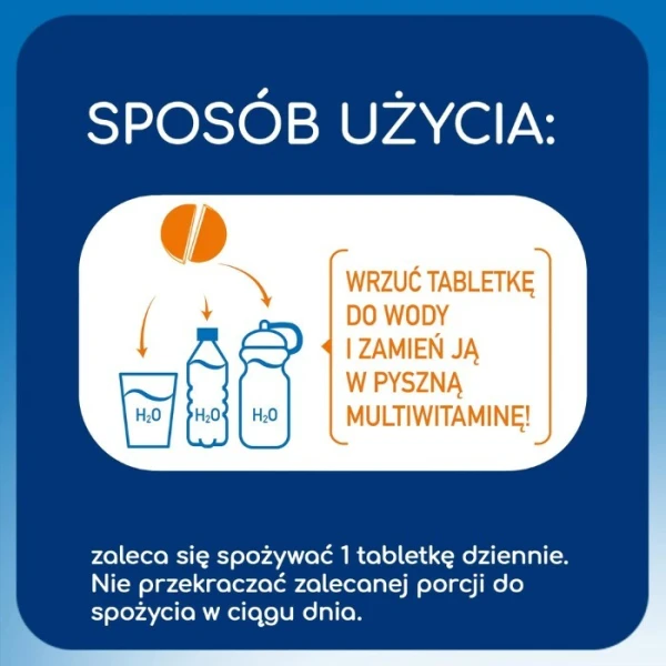 Plusssz 100% Skurcz Complex, smak pomarańczowo-grejpfrutowy, 20 tabletek musujących 2