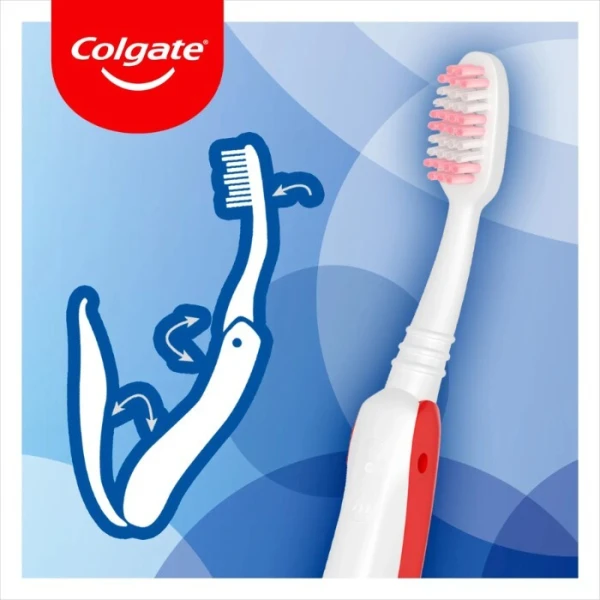 Colgate Travel, podróżna szczoteczka do zębów, miękka, 1 sztuka 2
