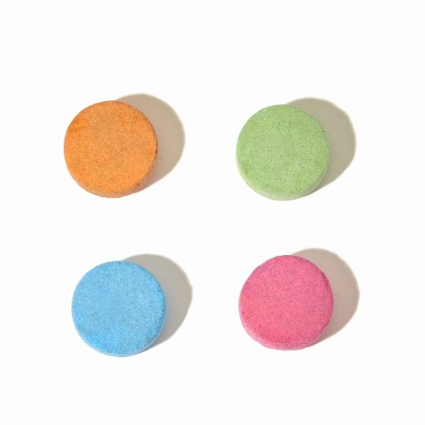 Mini U, Fizzy Plops,  tabletki do kąpieli zmieniające kolor wody, dla dzieci po 3 roku życia, 40 sztuk 2
