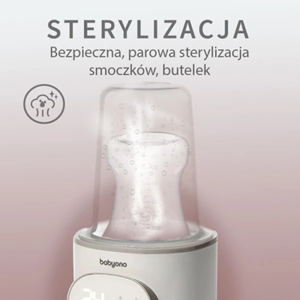 BabyOno, podgrzewacz pokarmu z funkcją sterylizacji, 1599, 1 sztuka 6