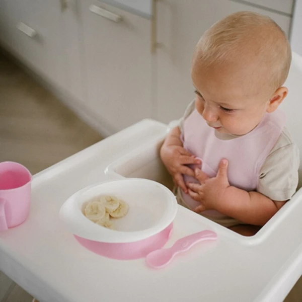 BabyOno, śliniak silikonowy ultracienki z kieszonką, po 6 miesiącu, 1598/02, 1 sztuka 4