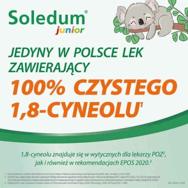 Soledum Junior 100mg, 20 kapsułek dojelitowych 4