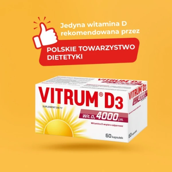 Vitrum D3 4000 j.m., 60 kapsułek 5
