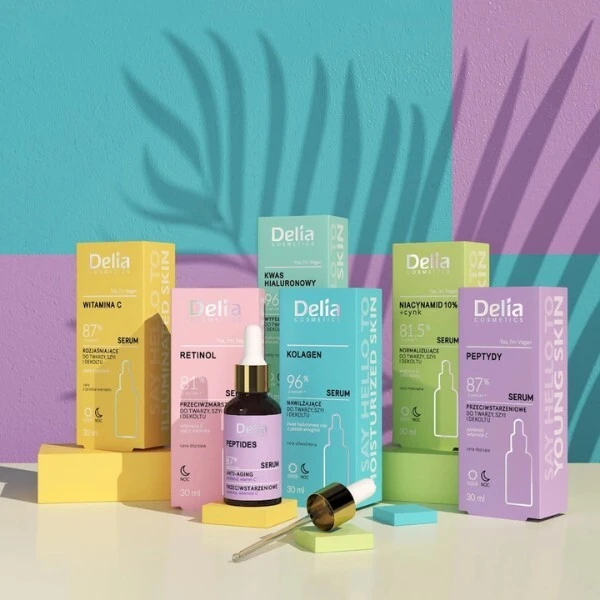 Delia Niacynamid 10% + cynk, serum normalizujące, cera mieszana, 30ml 2