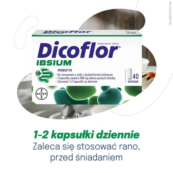 Dicoflor Ibsium, 40 kapsułek 2