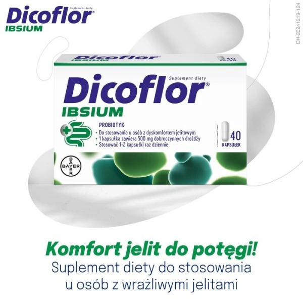 Dicoflor Ibsium, 40 kapsułek 3