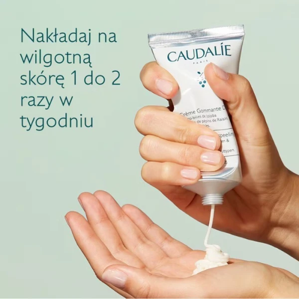 Caudalie Vinoclean, delikatny krem peelingujący do twarzy, 75ml 3