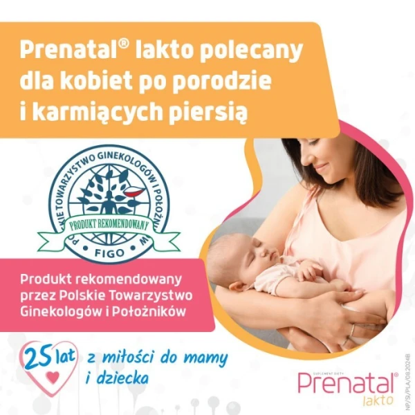 Prenatal Lakto, 2 x 30 kapsułek 3