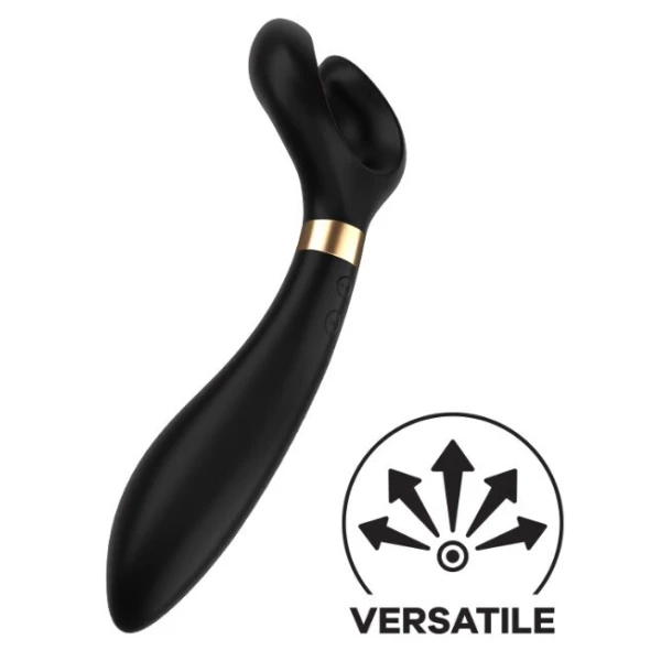 Satisfyer Endless Fun, multifunkcyjny wibrator dla par, czarny, 1 sztuka 3