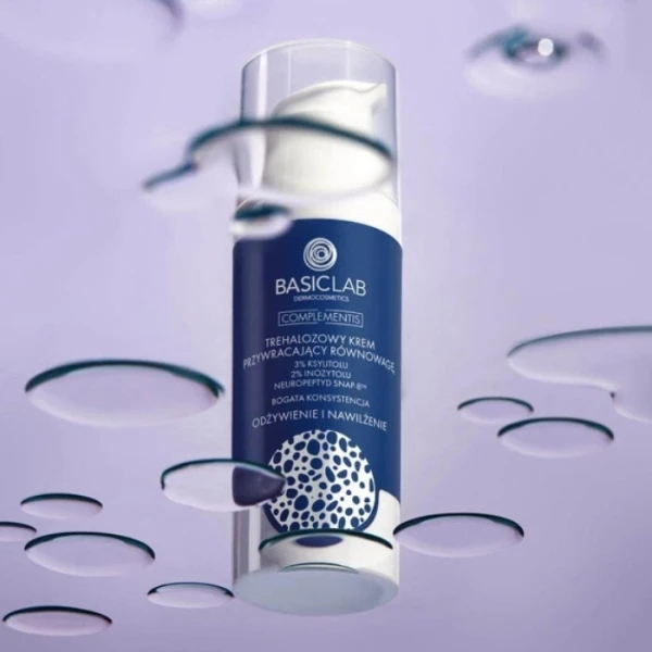 BasicLab Complementis, Odżywienie i Nawilżenie, trehalozowy krem przywracający równowagę, 50ml 3