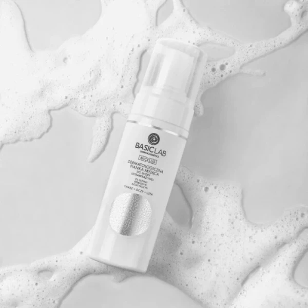 BasicLab Micellis, dermatologiczna pianka myjąca do skóry ultrawrażliwej, 150ml 2