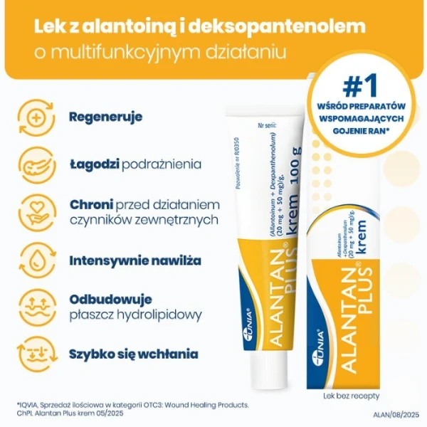 Alantan Plus (20mg+50mg)/g, krem, 100g 3