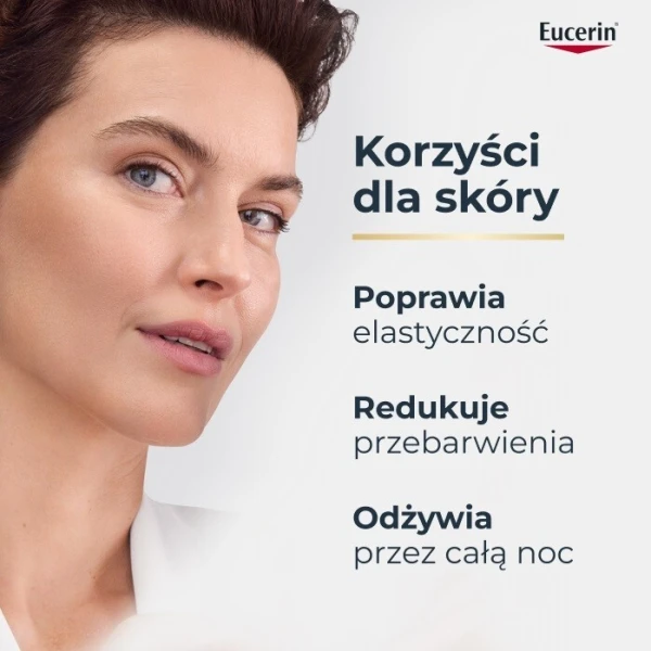 Eucerin Hyaluron-Filler + Elasticity, krem do cery dojrzałej z przebarwieniami, na noc, 50ml 3