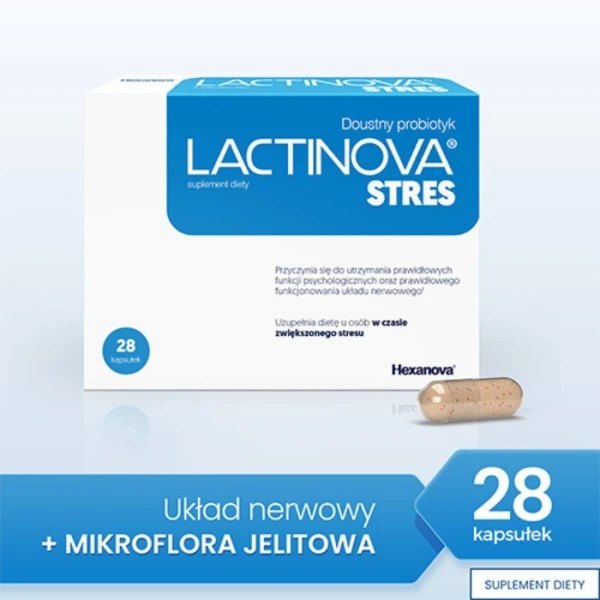 Lactinova Stres, 28 kapsułek 2