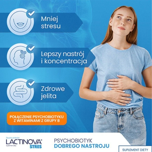 Lactinova Stres, 28 kapsułek 5