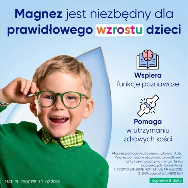 Magne B6 Kids, od 4 lat, smak arbuzowy, 30 tabletek do żucia 3