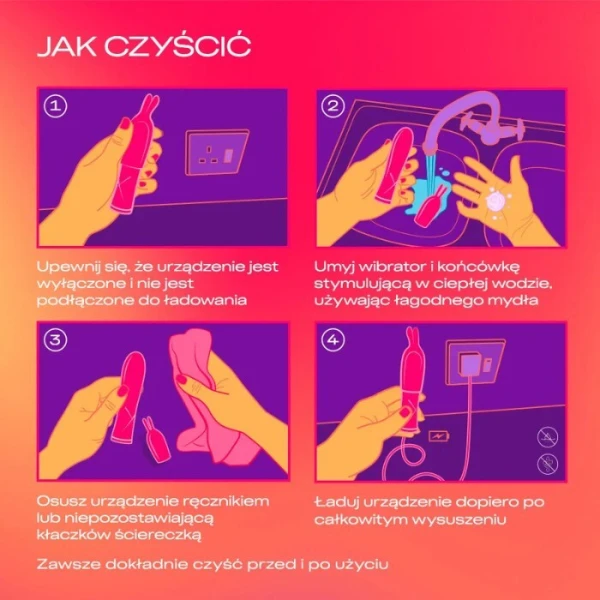 Durex Play Vibe & Tease, wibrator ze stymulującą końcówką 2w1, 1 sztuka 3