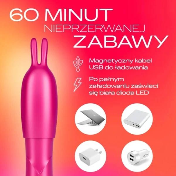 Durex Play Vibe & Tease, wibrator ze stymulującą końcówką 2w1, 1 sztuka 7