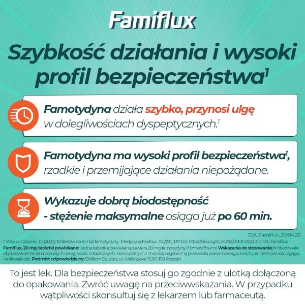 Famiflux 20mg, 20 tabletek 5