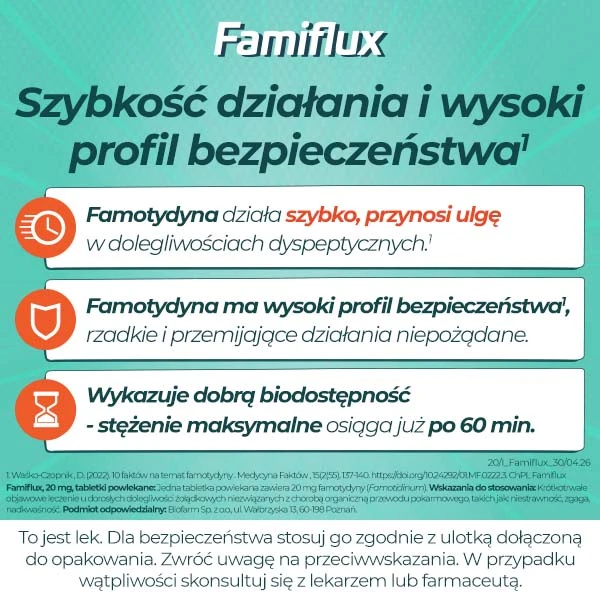 Famiflux 20mg, 30 tabletek 5