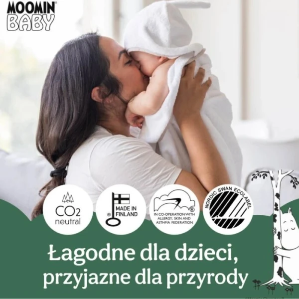 Muumi Baby Pants, pieluchomajtki, rozmiar 5, waga 10-15 kg, 38 sztuk 5