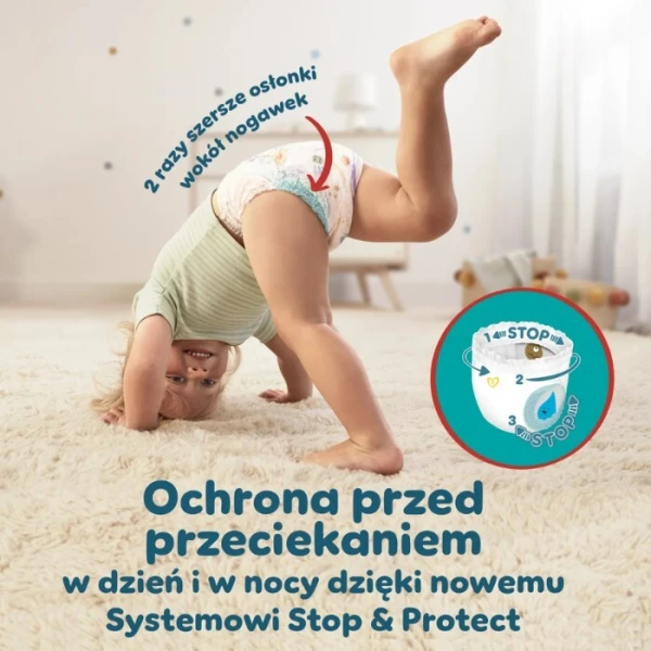 Pampers Pants, pieluchomajtki, rozmiar 4, waga 9-15kg, 176 sztuk 3