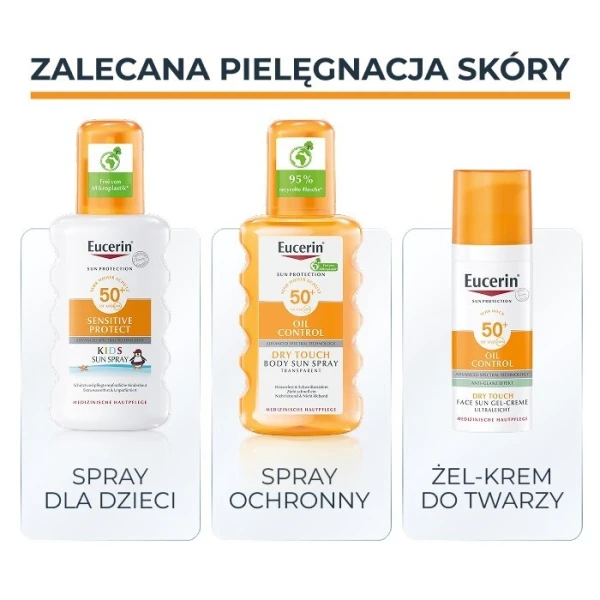 Eucerin After Sun, łagodzący żel-krem po opalaniu, 200ml 2