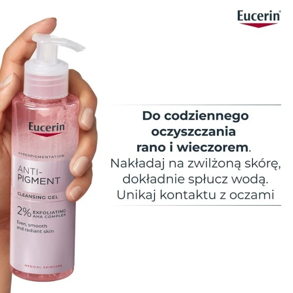Eucerin Anti-Pigment, żel oczyszczający do twarzy, 400ml 2