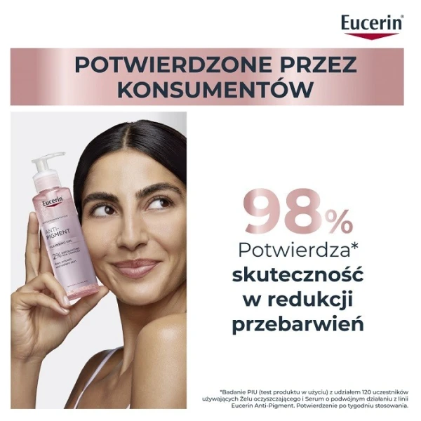 Eucerin Anti-Pigment, żel oczyszczający do twarzy, 400ml 8