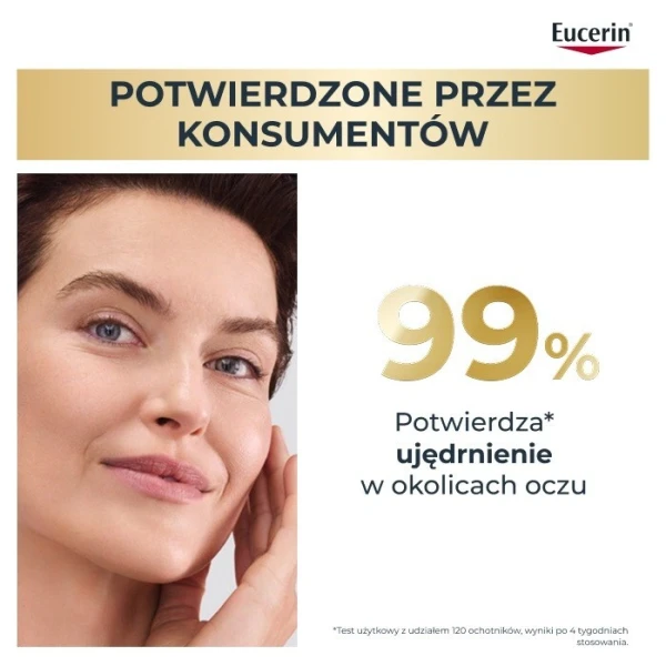 Eucerin Hyaluron-Filler + Elasticity, krem pod oczy, cera dojrzała, SPF 20, 15ml 7