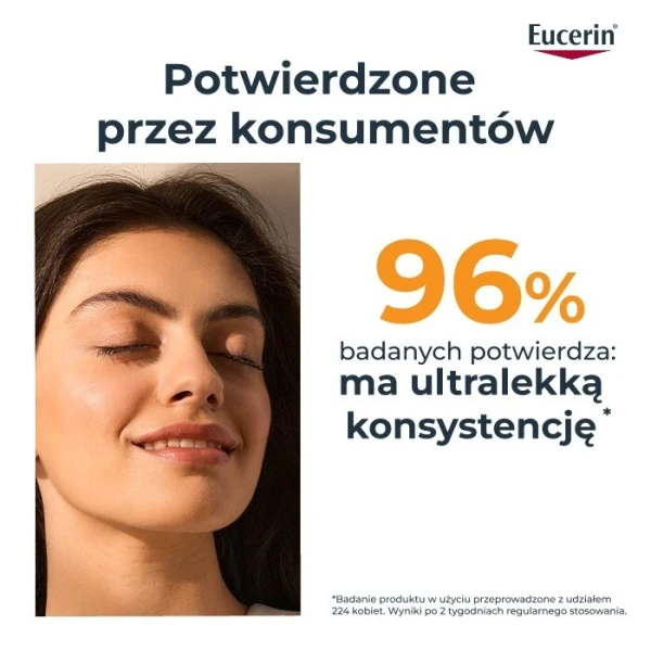 Eucerin Sun Hydro Protect, ultralekki nawilżający fluid ochronny, SPF 50+, 50ml 7
