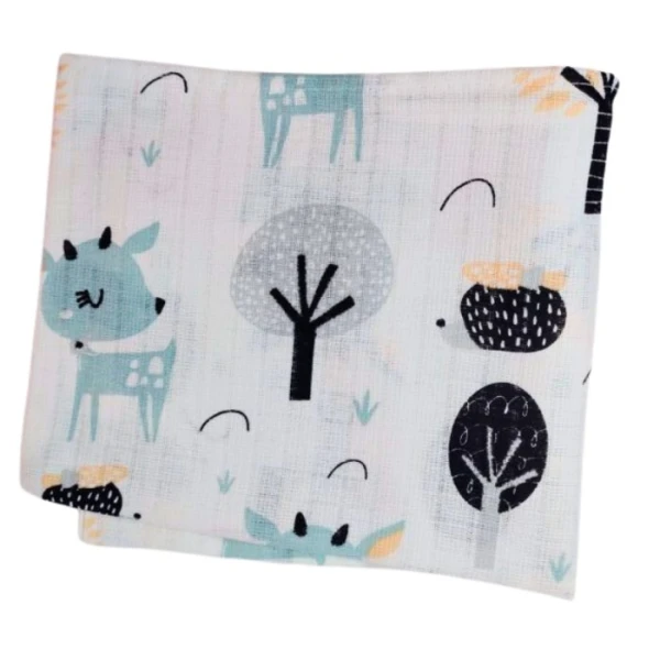 Weber, pieluchy tetrowe, kolorowe, 70cmx80cm, 5 sztuk 2