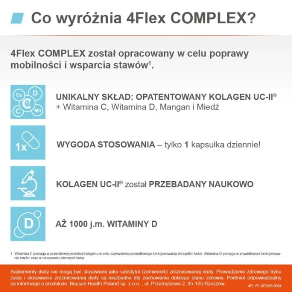 4Flex Complex, 30 kapsułek 5