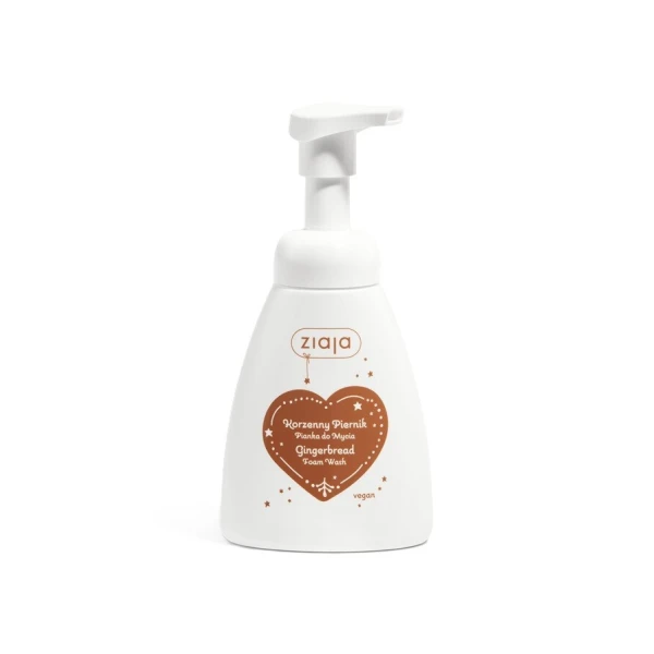 Ziaja Korzenny Piernik, żel pod prysznic, 160ml + pianka do mycia, 250ml + mgiełka do ciała, 100ml + krem do rąk, 50ml 2