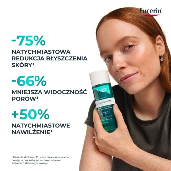 Eucerin DermoPure Clinical, oczyszczający tonik do skóry trądzikowej, 200ml 3
