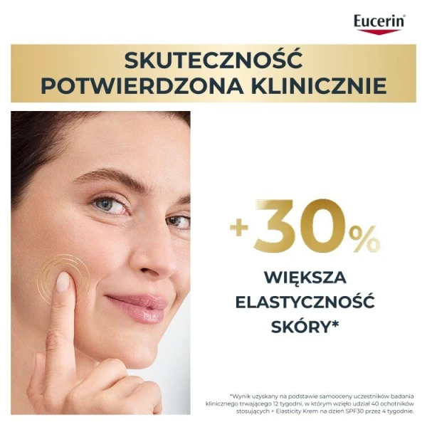 Eucerin Hyaluron-Filler + Elasticity, krem na dzień do cery dojrzałej z przebarwieniami i głębokimi zmarszczkami SPF30, refill, 50ml 8