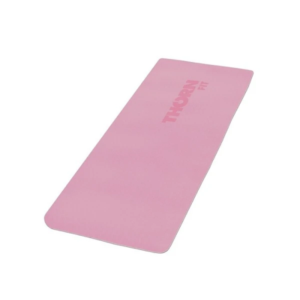 Thorn Fit, TPE Lady Fitness, mata treningowa 172x61cm, różowo-czarna, 1 sztuka 2