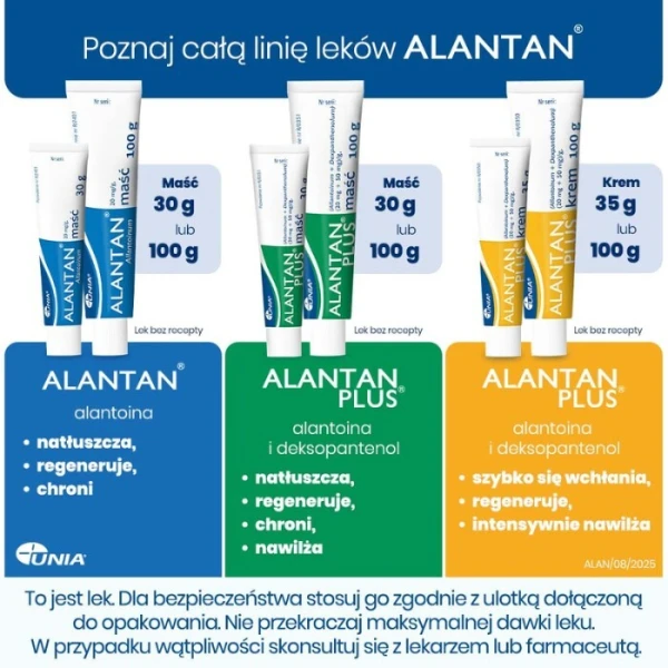 Alantan Plus (20mg+50mg)/g, maść, 30g 5