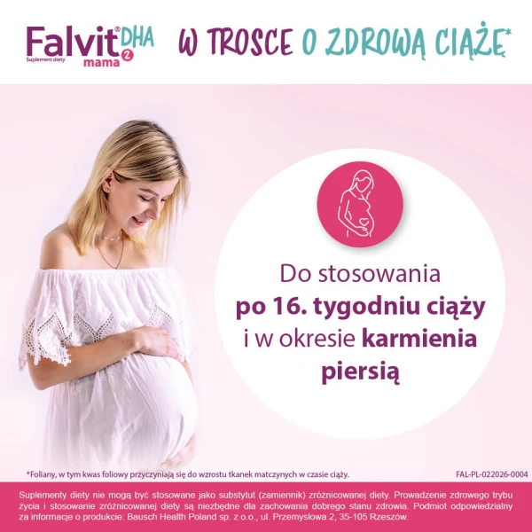 Falvit Mama 2 DHA, 30 kapsułek 4