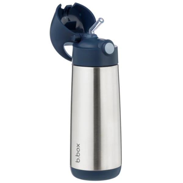 B.Box, bidon termiczny, Midnight, granatowy, po 3 roku życia, 500ml 2