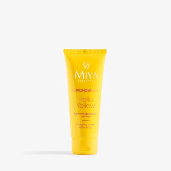 Miya Cosmetics, myWONDERbalm Hello Yellow, krem energetyzujący z mango, do twarzy, okolic oczu i dekoltu, 75 ml 2