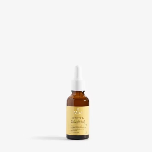 Miya Cosmetics, BEAUTY.lab, serum z witaminą C, wyrównujące koloryt, 30ml 2
