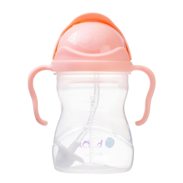 B.Box, bidon niekapek ze słomką i obciążeniem, Gelato Tutti Frutti, po 6 miesiącu, 240ml 2