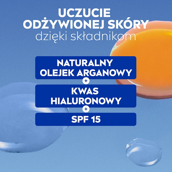 Nivea, pielęgnujący krem na dzień, skóra sucha, SPF 15, 50ml 4