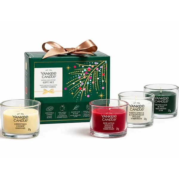 Yankee Candle, zestaw 4 mini świeczek, 1 opakowanie 3