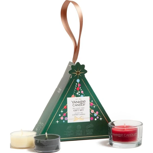 Yankee Candle, zestaw 3 podgrzewaczy + świecznik, 1 opakowanie 3