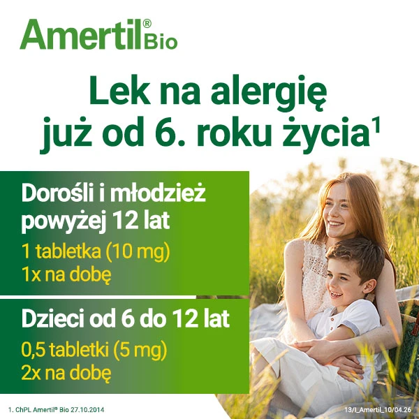 Amertil Bio 10mg, 10 tabletek 5