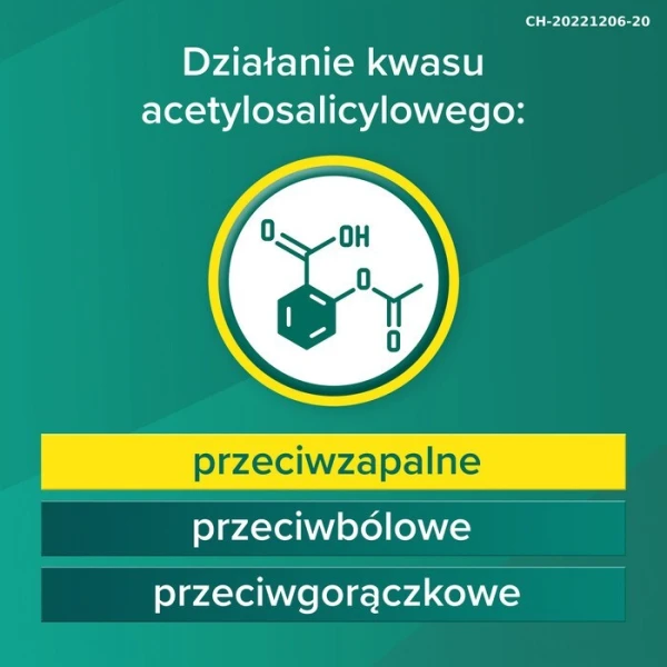 Aspirin C (400mg+240mg), 20 tabletek musujących 2