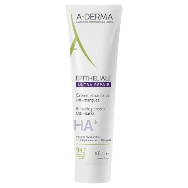 A-Derma Epitheliale HA+ Ultra Repair, krem regenerujący przeciw przebarwieniom i bliznom, 100ml