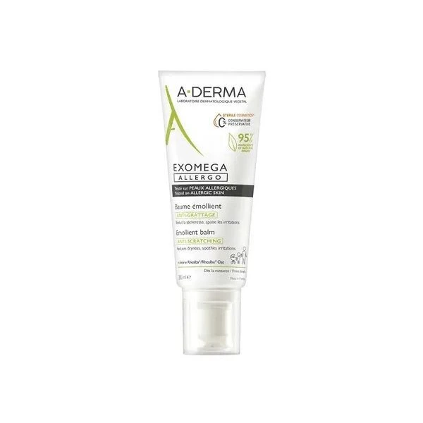 A-Derma Exomega Allergo, balsam do skóry suchej i skłonnej do atopii, od 1 dnia życia, 200ml